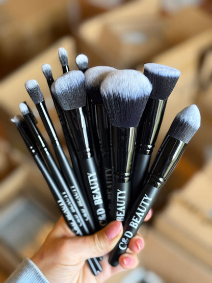 C & D Beauty - Makeup Brush Set