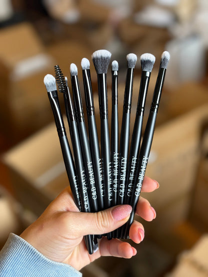 C & D Beauty - Makeup Brush Set