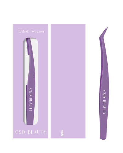 C & D Beauty - Sleek & Stick-Free Tweezers