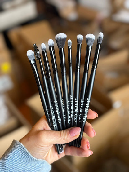 C & D Beauty - Makeup Brush Set