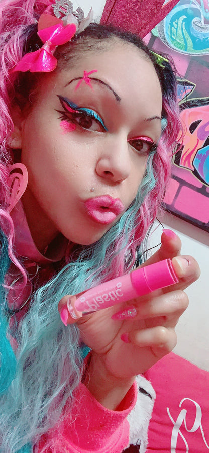 Inked Doll Cosmetics - *BRAT-A-TUDE* "PLASTIC" Explicily SEXY Lip Gloss