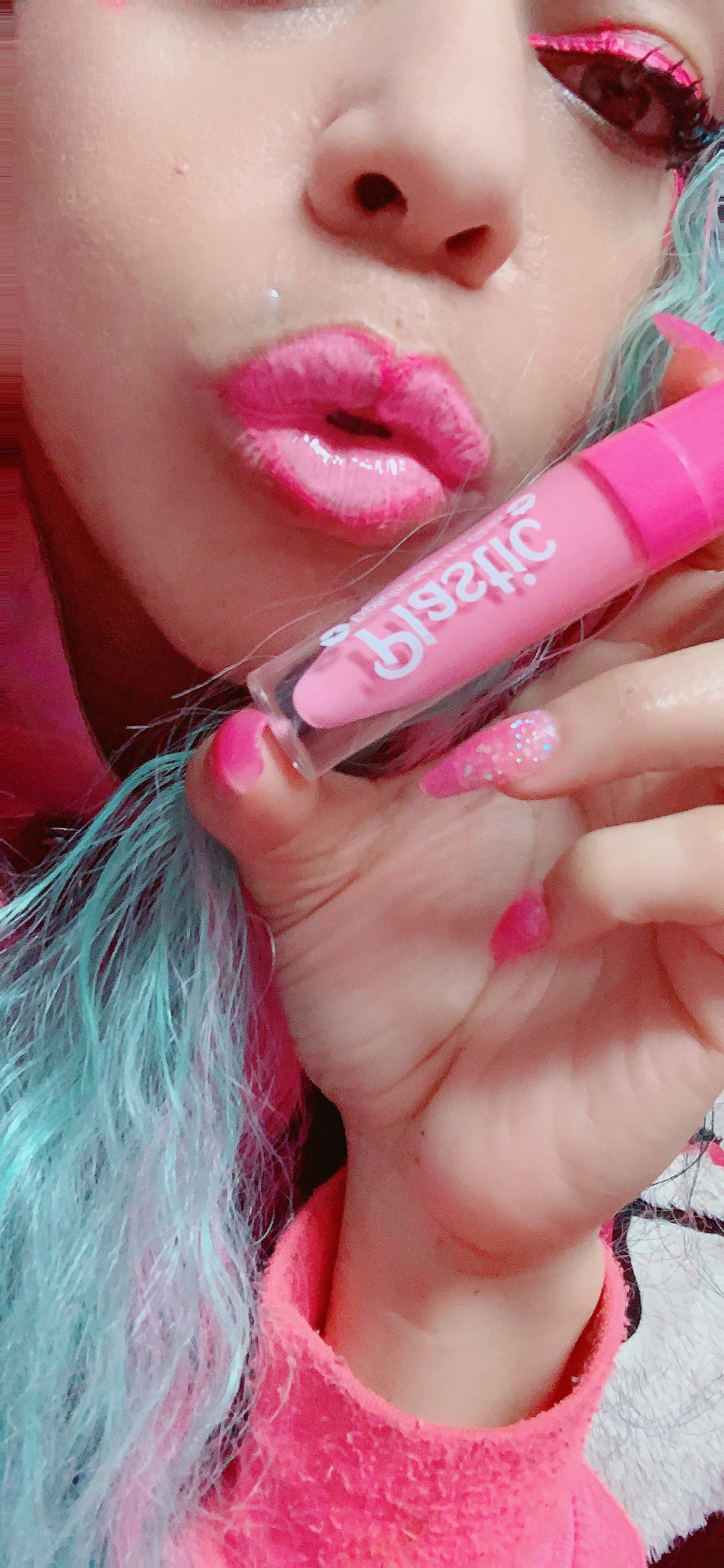 Inked Doll Cosmetics - *BRAT-A-TUDE* "PLASTIC" Explicily SEXY Lip Gloss