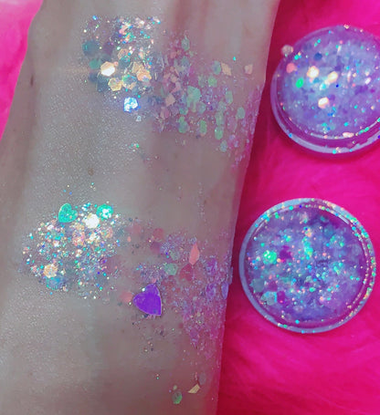 Inked Doll Cosmetics - CINDERELLA SLIPPER (Face/Body/Hair) Glitter Gel