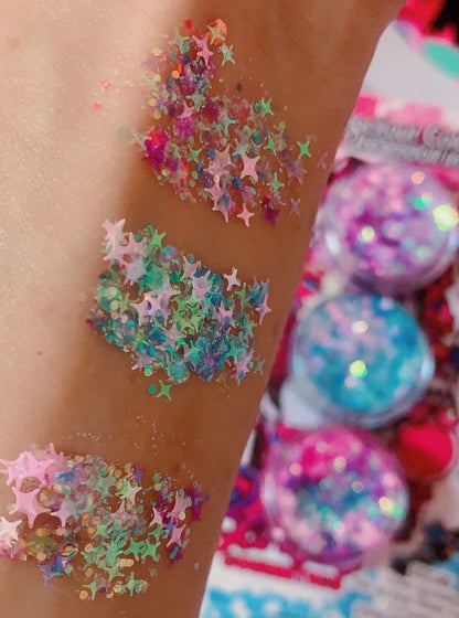 Inked Doll Cosmetics - CYBER GRAPE Diamond Glow
