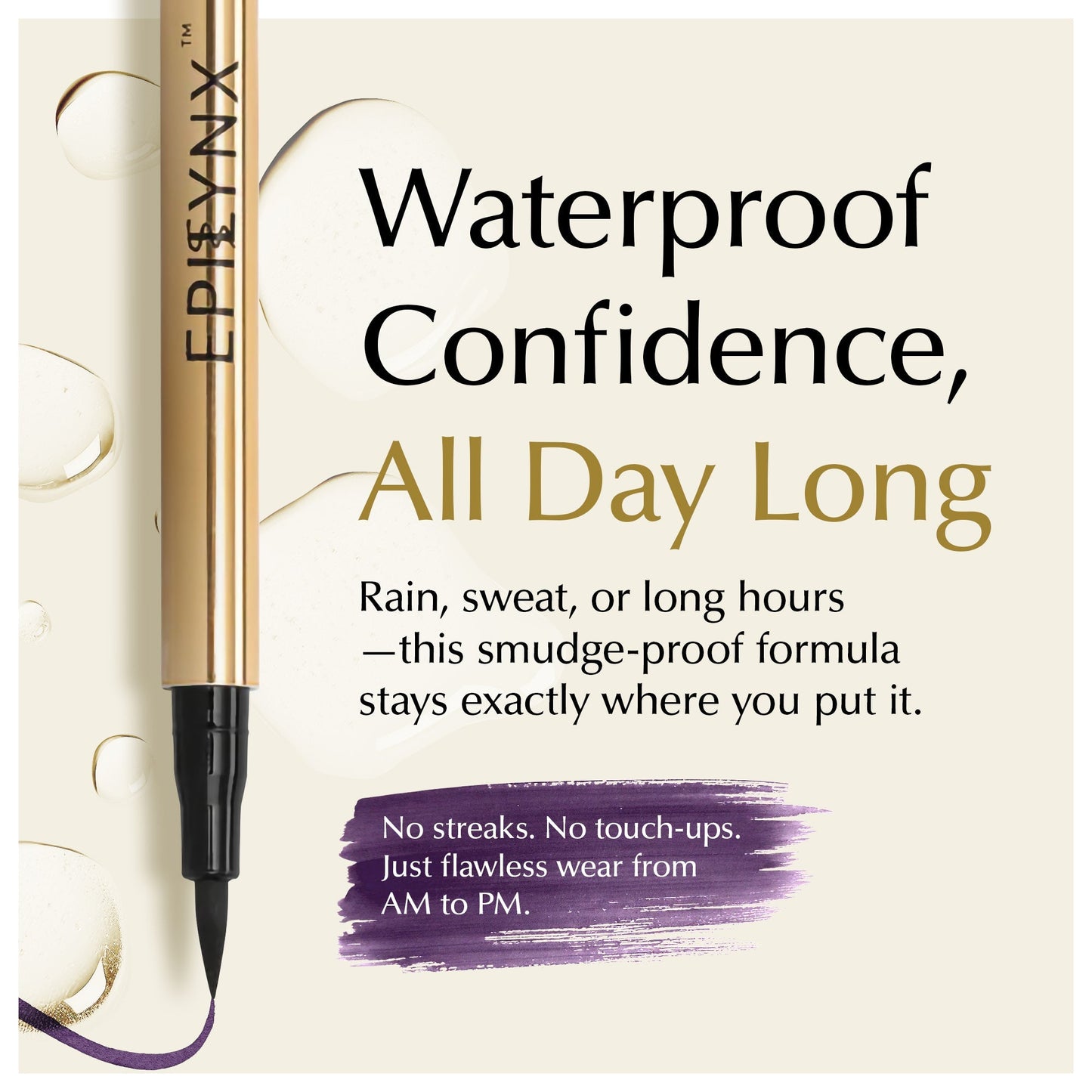 EpiLynx - Liquid Eyeliner Pens - Non-Smudge, Waterproof