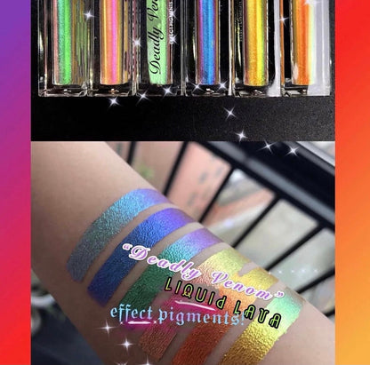 Inked Doll Cosmetics - "MYSTIC DRAGON" Deadly Venom LIQUID LAVA Effect Pigments