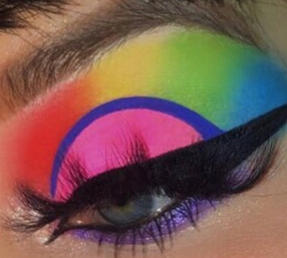 Inked Doll Cosmetics - ISSA MOOD!! 9 PC MINI *BLACKLIGHT* NEON PALETTE