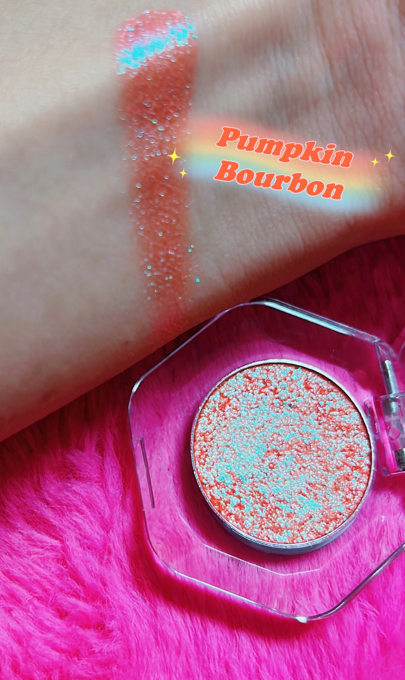 Inked Doll Cosmetics - PUMPKIN BOURBON Pressed Duochrome