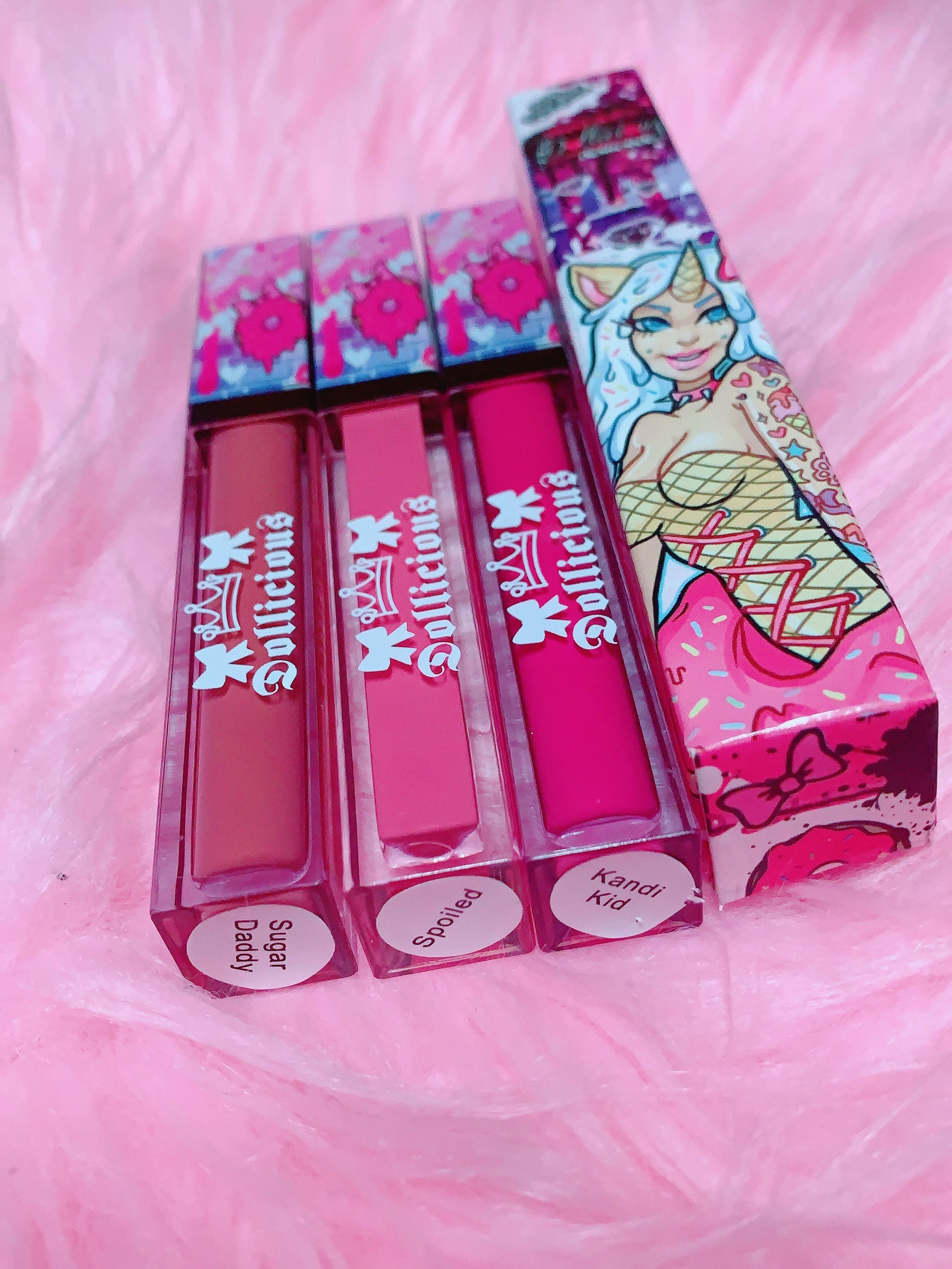 Inked Doll Cosmetics - The "PINKS!!" DOLLICIOUS MATTE Liquid Lipstick