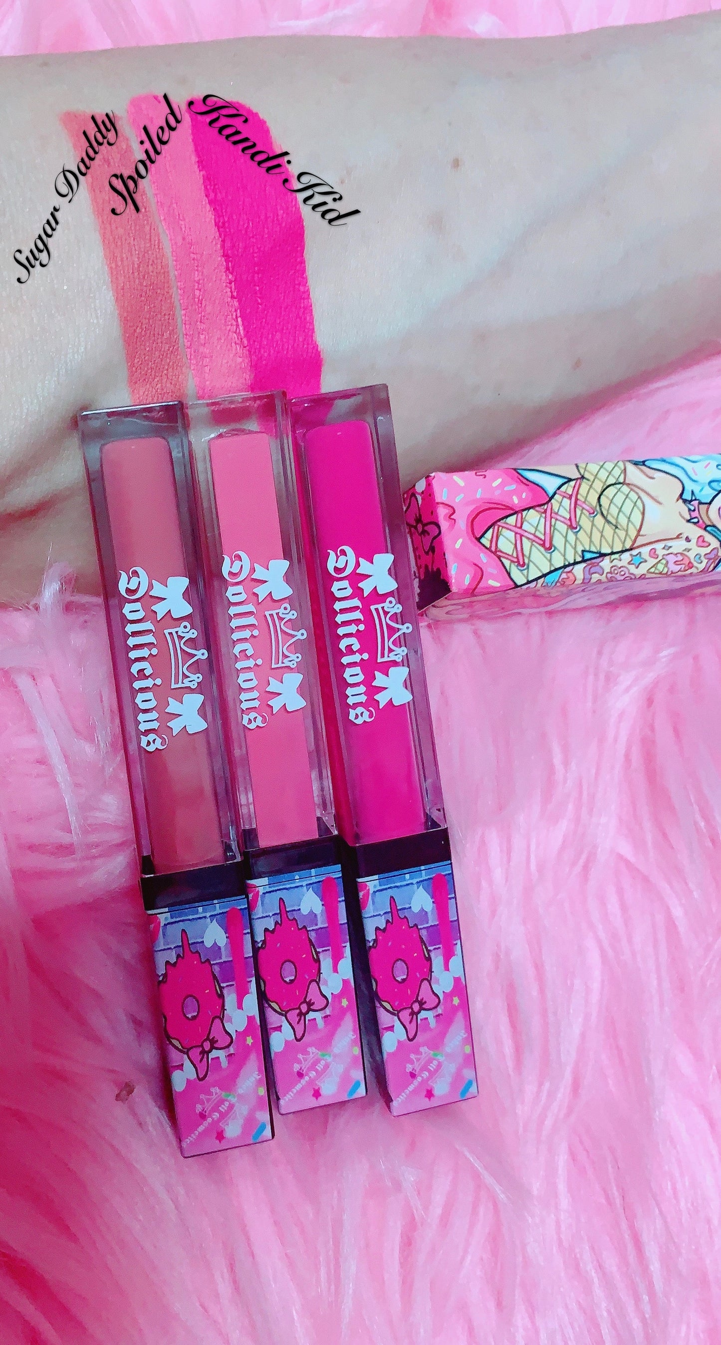 Inked Doll Cosmetics - The "PINKS!!" DOLLICIOUS MATTE Liquid Lipstick