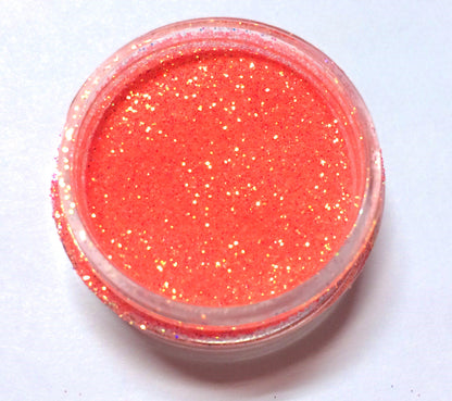 Inked Doll Cosmetics - NEON SHERBERT *UV* Iridescent (Orange) Glamdoll Glitter