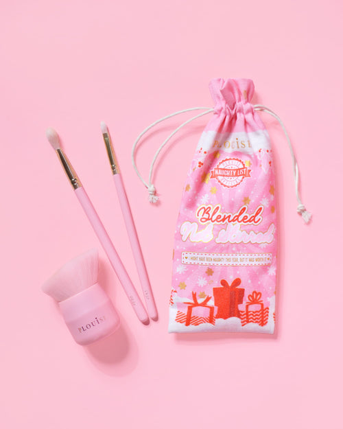 Christmas 3-Piece Face & Body Trio Brush Set