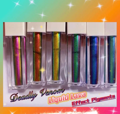 Inked Doll Cosmetics - "MUDDY PYTHON" Deadly Venom LIQUID LAVA Effect Pigments