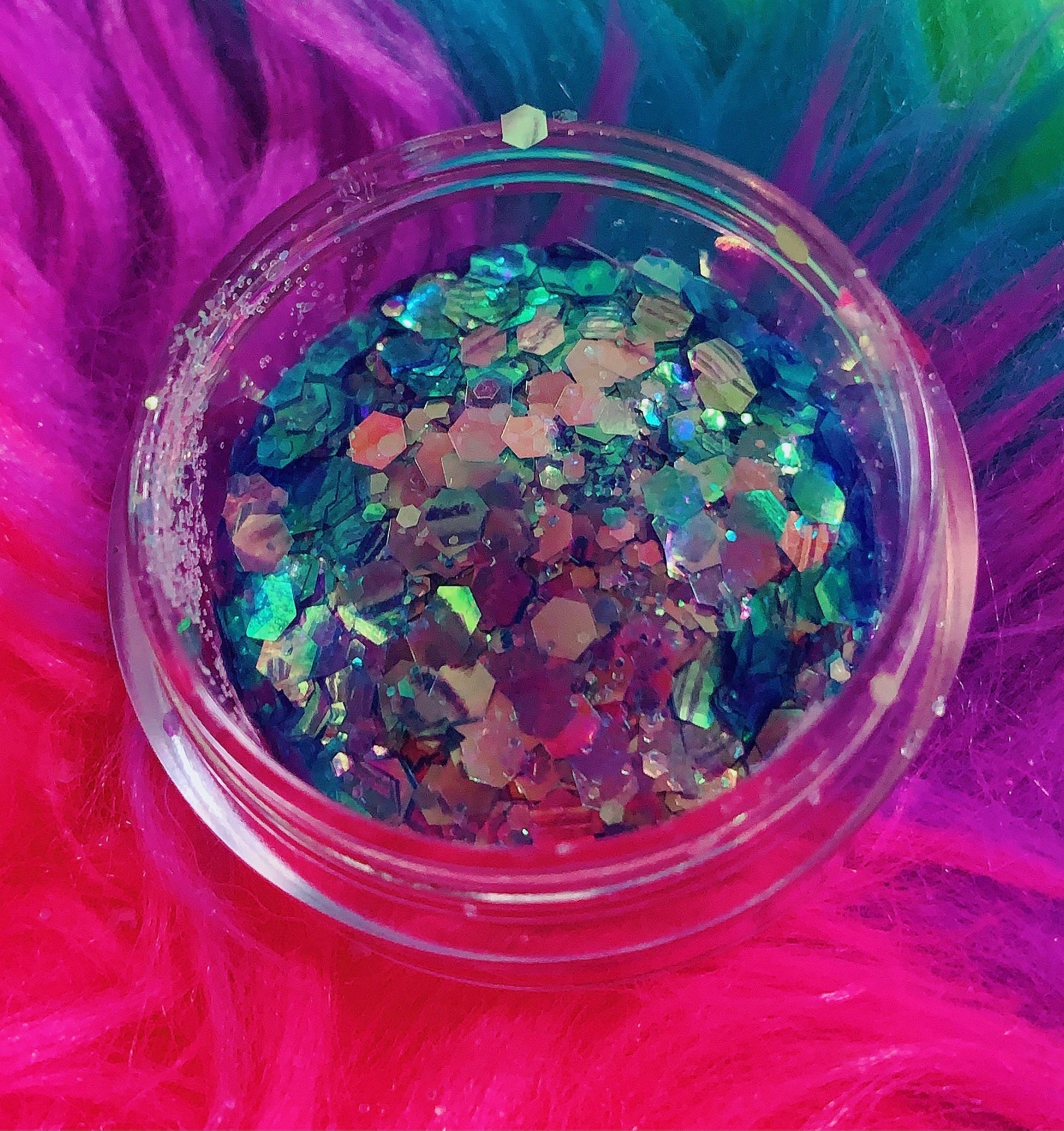 Inked Doll Cosmetics - SIBERIAN SEA PEARLS Festival Chunky Glitter