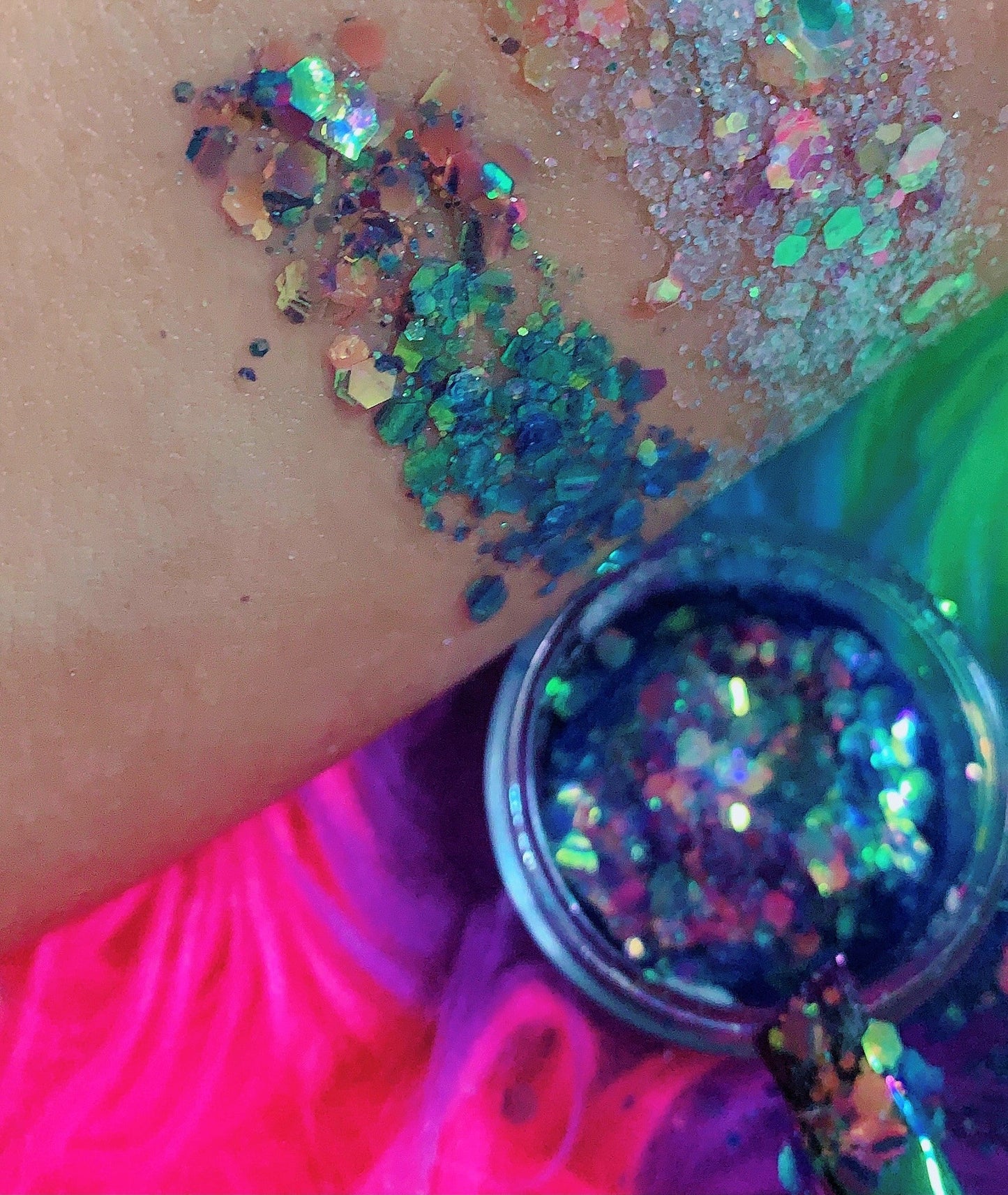 Inked Doll Cosmetics - SIBERIAN SEA PEARLS Festival Chunky Glitter