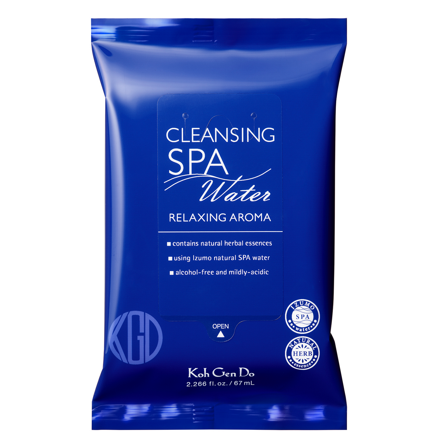 Koh Gen Do - Spa Cleansing Water Cloths - Relaxing Aromas