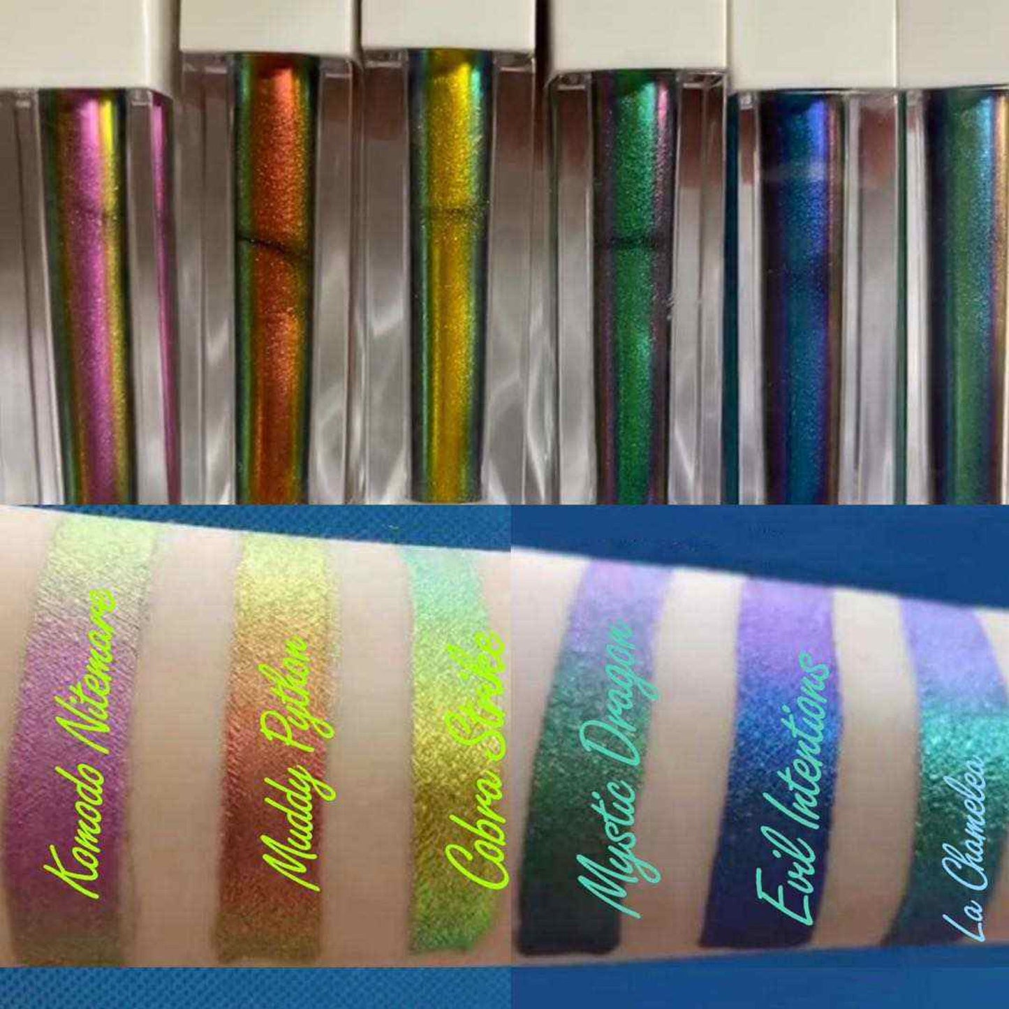 Inked Doll Cosmetics - "MUDDY PYTHON" Deadly Venom LIQUID LAVA Effect Pigments