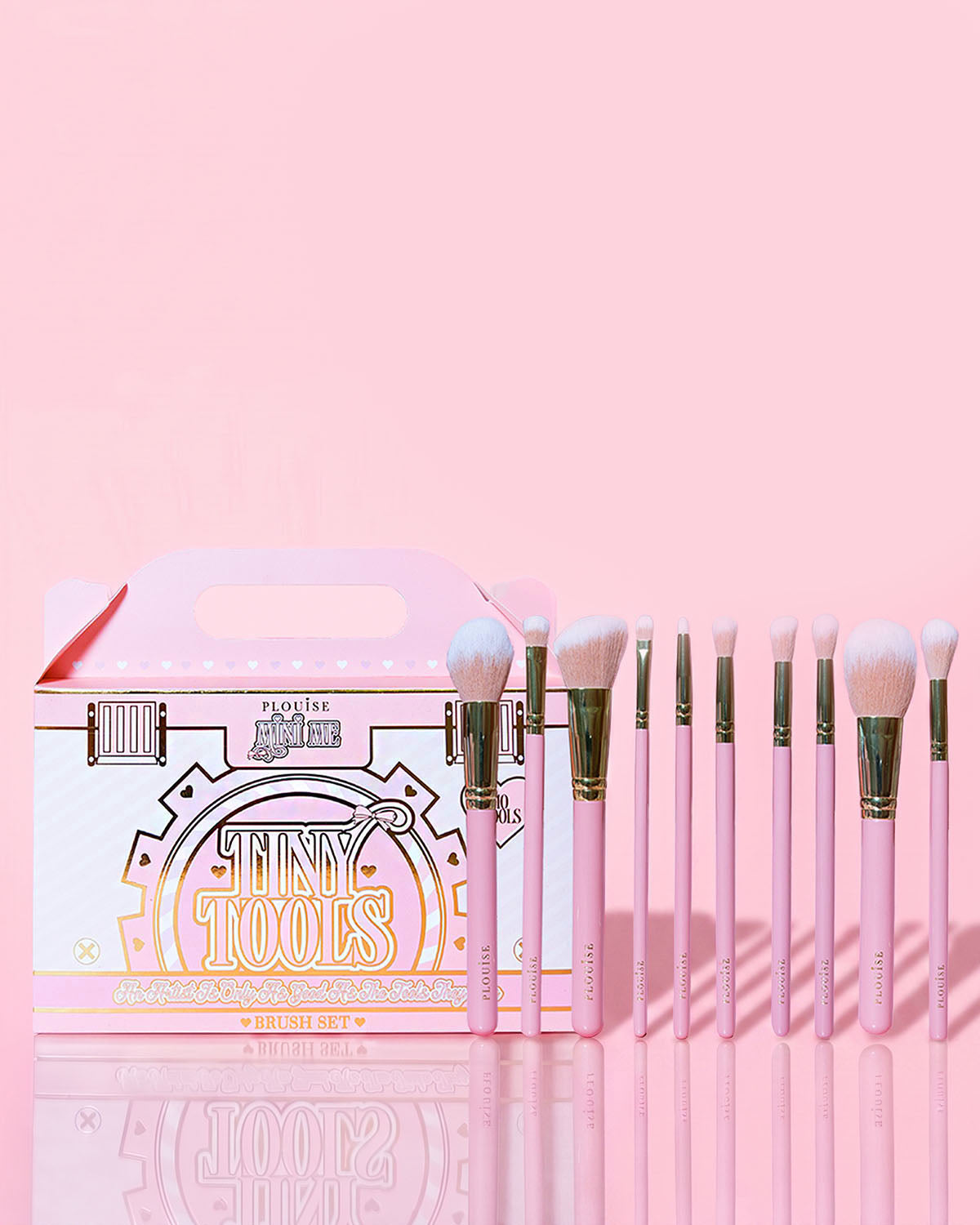 Tiny Tools 10-Piece Beginner Makeup Brush Set