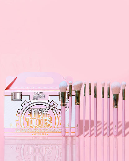 Tiny Tools 10-Piece Beginner Makeup Brush Set