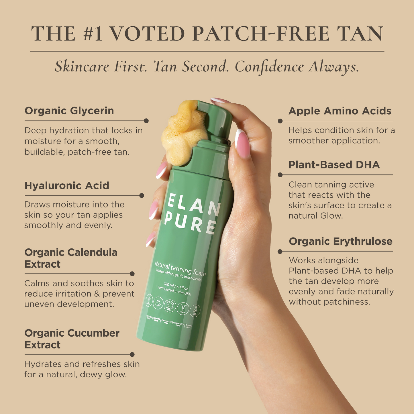 Elan Pure - Non-Toxic Self-Tanner