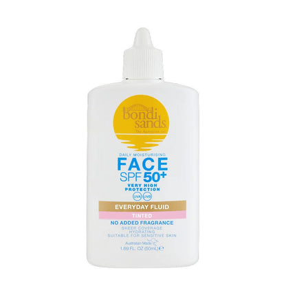 Bondi Sands Face SPF 50+ Everyday Fluid Tinted Sunscreen