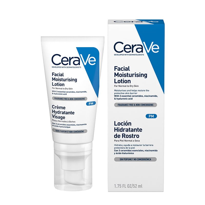 CeraVe Facial Moisturising Lotion PM with Ceramides & Hyaluronic Acid