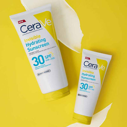 CeraVe Invisible Hydrating Face & Body Sunscreen SPF 30