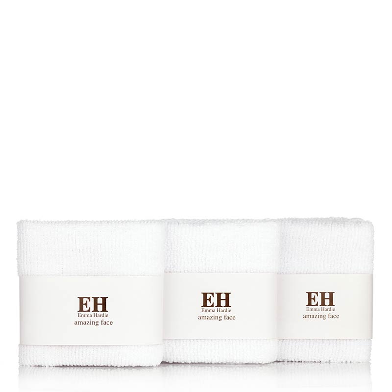 Emma Hardie Dual-Action Professional Cleansing Cloths 3 Pack