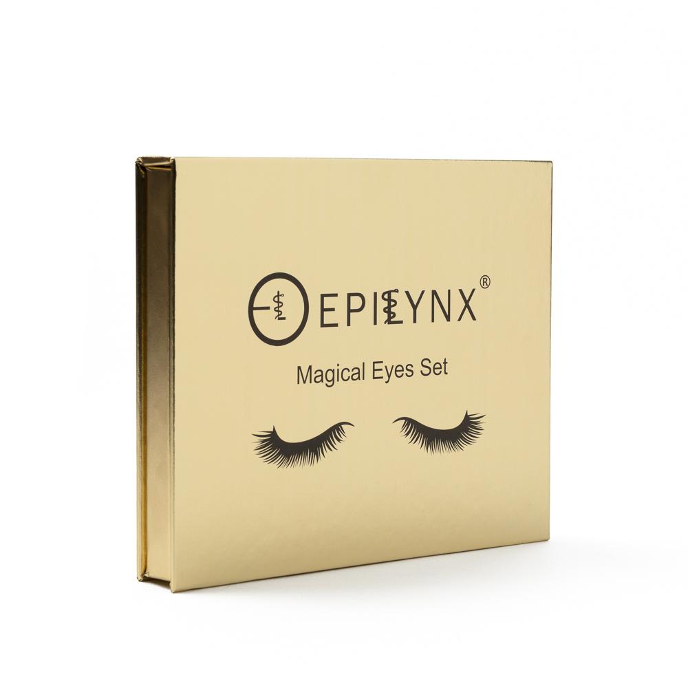 EpiLynx - False Eyelashes - No Glue Black Eyeliner and Lashes Kit