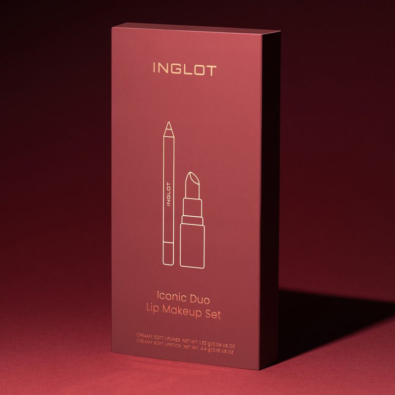 Inglot Iconic Duo Lip Makeup Set
