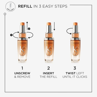 Kérastase Discipline Hair Oil For Frizzy Hair In Refillable Bottle